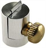 EM-Tec MC32 compact Smart-Clip metallographic mount holder for Ø30mm / 1-1/4 inch mounts