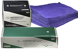 Kimtech Science Kimwipes and Micro-Tec Microfiber wipes