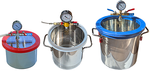 Micro-Tec stainless  steel vacuum chambers